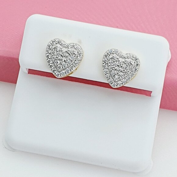 "925 Sterling Silver Cubic Zirconia Earrings, U19254614 - Picture 7 of 10